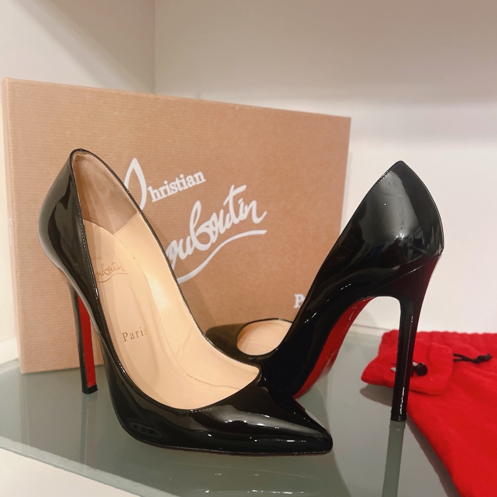 Christian louboutin Black Pigalle patent leather